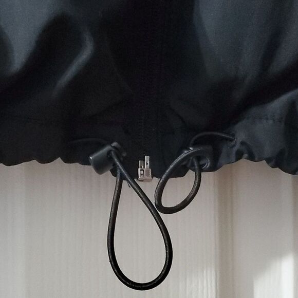 Hollister jacket womens size xs x-small black lightweight windbreaker - Picture 6 of 16